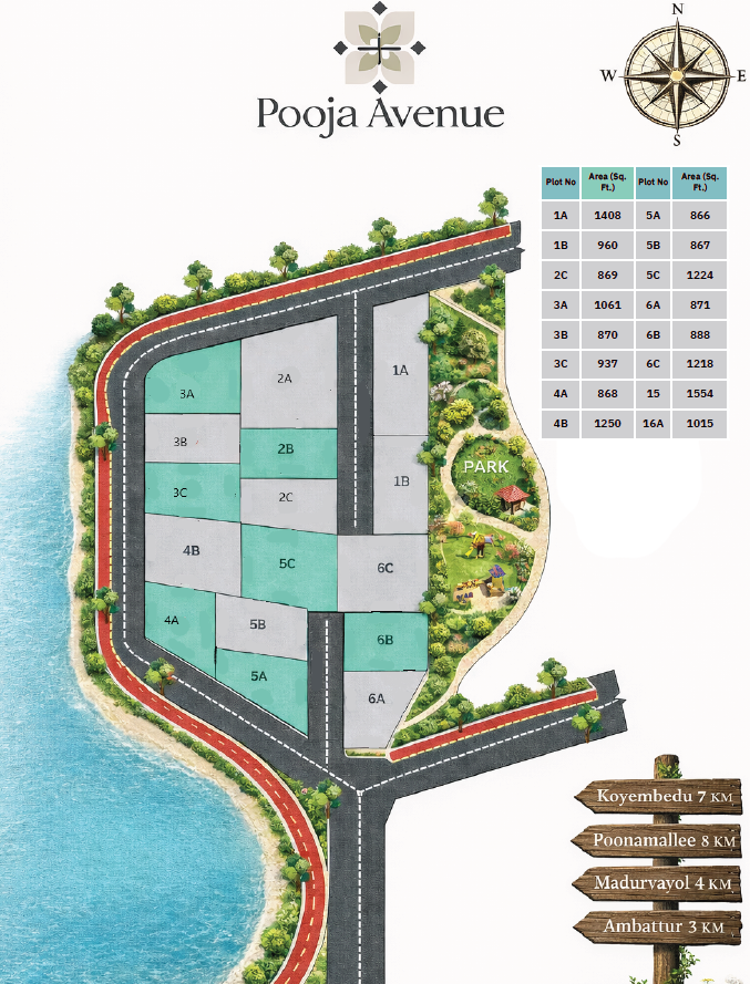 Pooja Avenue Layout
